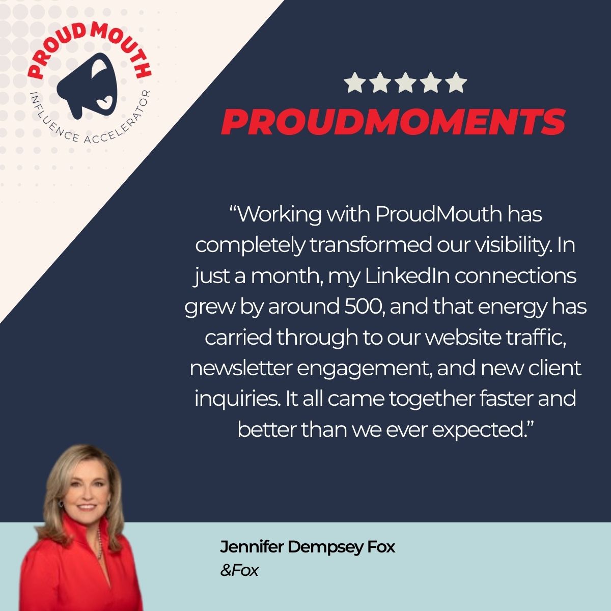 LinkedIn Authenticator client testimonial screenshot 1